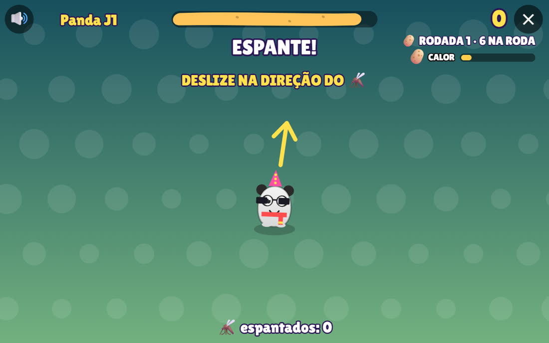 Uma rodada do modo batata quente